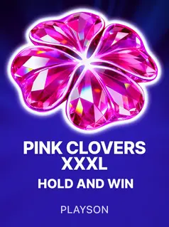 Pink Clovers Xxxl Hold And Win nyerőgép lóhere szimbólumokkal nagy nyereményekkel respinekkel