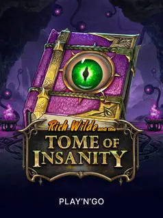Rich Wilde And The Tome Of Insanity kaland slot felfedező karakterrel őrült mechanikákkal