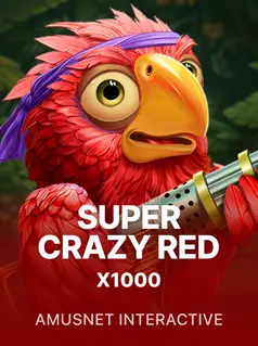 Super Crazy Red X1000 videó nyerőgép vörös témával 1000-szeres szorzóval őrült funkcióval
