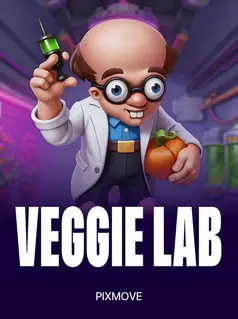 Veggie Lab játék zöldség témával laboratóriumi környezettel kreatív mechanikákkal